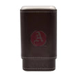 Envoy Triple Cigar Case, Cognac