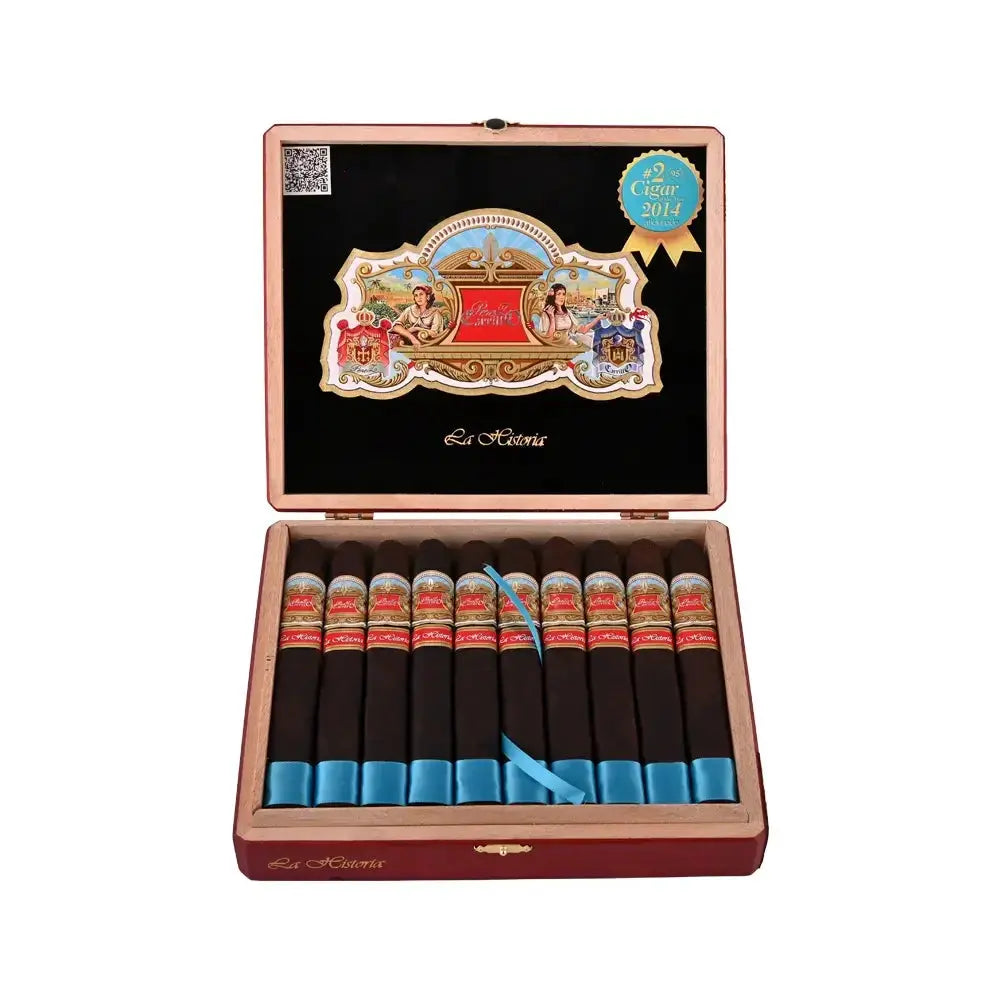 Casa Carrillo La Historia Regalias D'Celia Pyramid Open Box