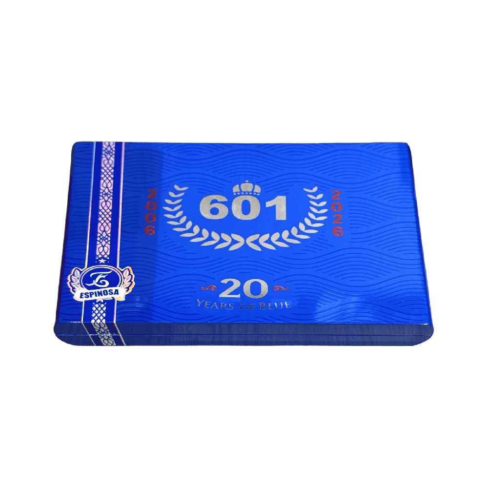 601 Blue Label Maduro 20th Anniversary Oval LE Closed Box