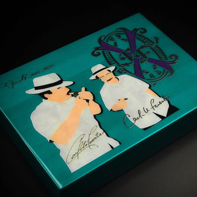 FFOX Opus6 Father & Son Travel Humidor and Cigars