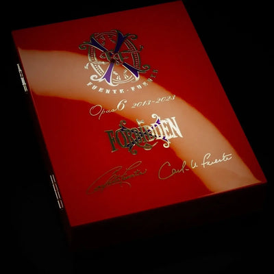 FFOX Opus6 ForbiddenX Humidor and Cigars