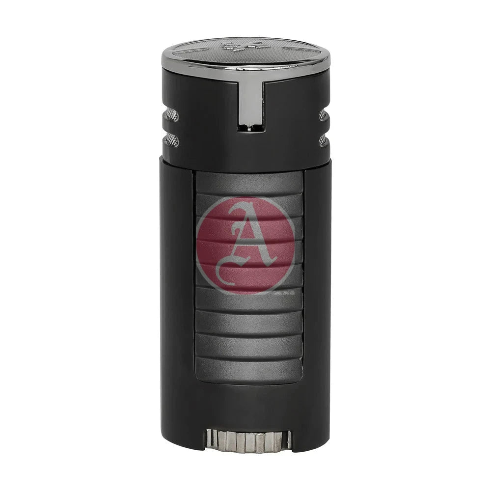 HP4 Diamond Quad Flame, Wind Resistant, Matte Black