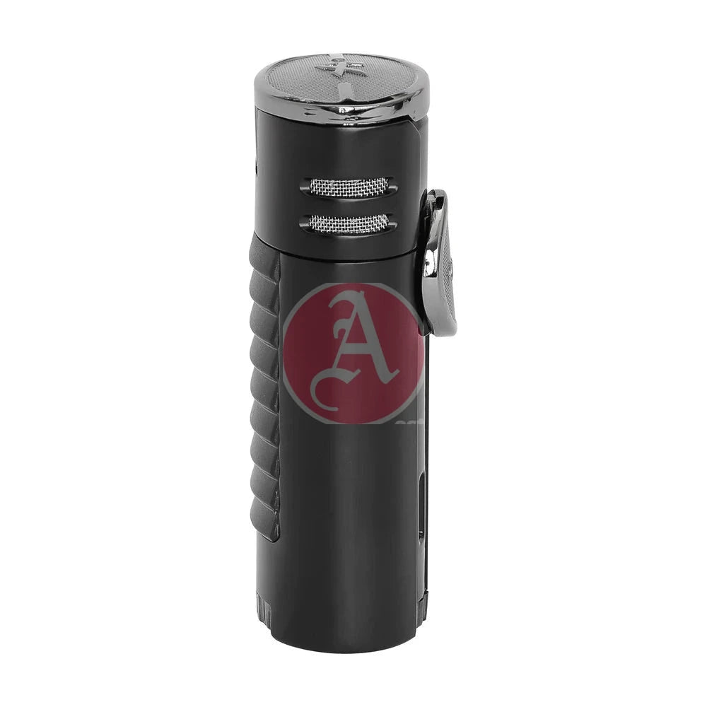 HP4 Diamond Quad Flame, Wind Resistant, Matte Black