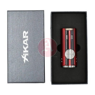HP4 Diamond Quad Flame, Wind Resistant, Red