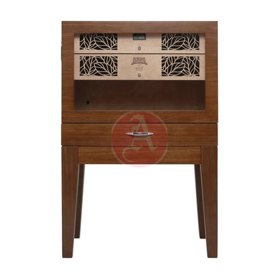 Humidor Supreme Balthazar Ii End Table 540-1024 Count Capacity, Walnut