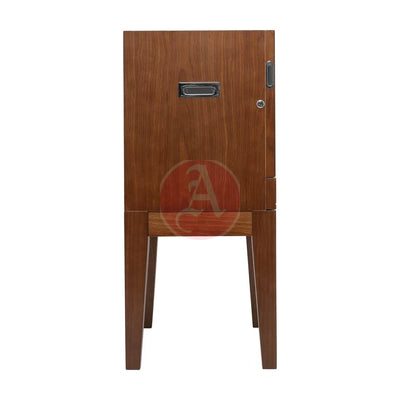 Humidor Supreme Balthazar Ii End Table 540-1024 Count Capacity, Walnut