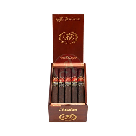 La Flor Dominicana Double Ligero Chiselito Maduro Open Box