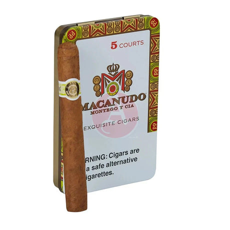 Macanudo Cafe Court Tins (Cigarillos) Single Cigar