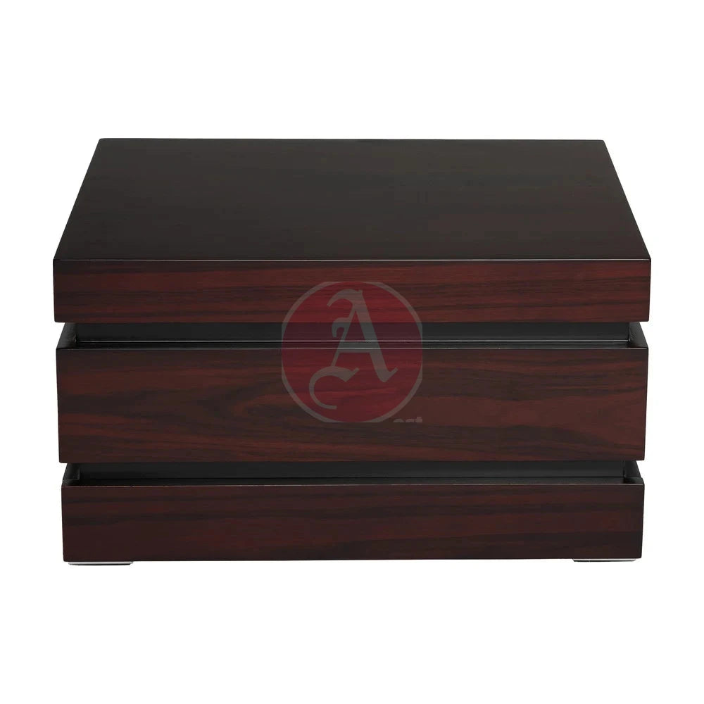 Madison Medium Desktop 60-130 Cg Count. Humidor, Rosewood