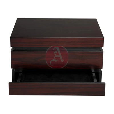Madison Medium Desktop 60-130 Cg Count. Humidor, Rosewood