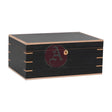 Messenia 45-75 Cg Count Desktop Humidor, Grey Oak Veneer