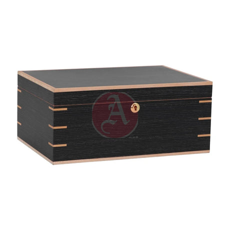 Messenia 45-75 Cg Count Desktop Humidor, Grey Oak Veneer