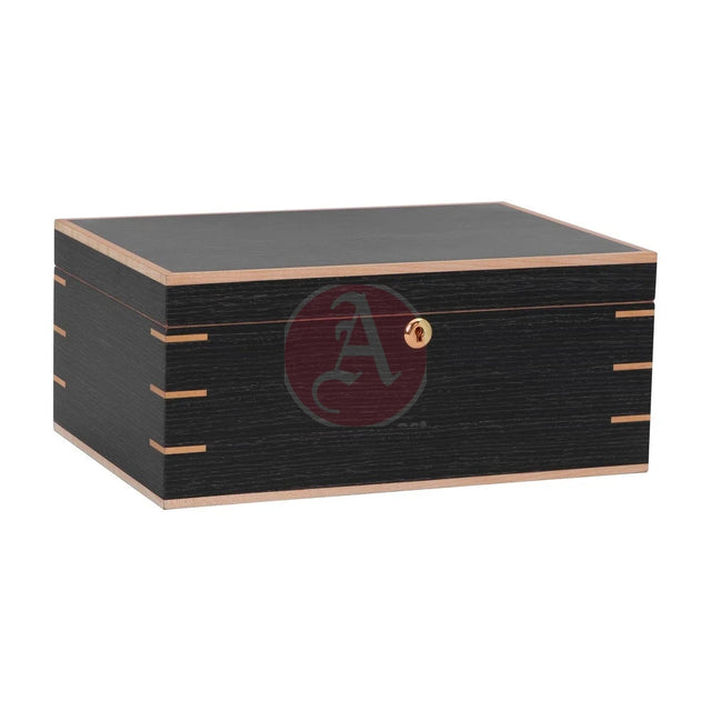 Messenia 45-75 Cg Count Desktop Humidor, Grey Oak Veneer
