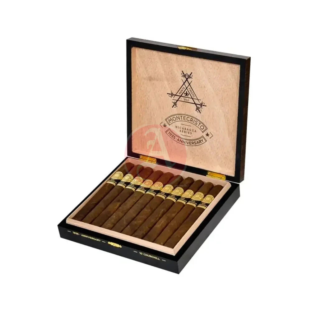 Montecristo 1935 Anniversary Churchill Open Box