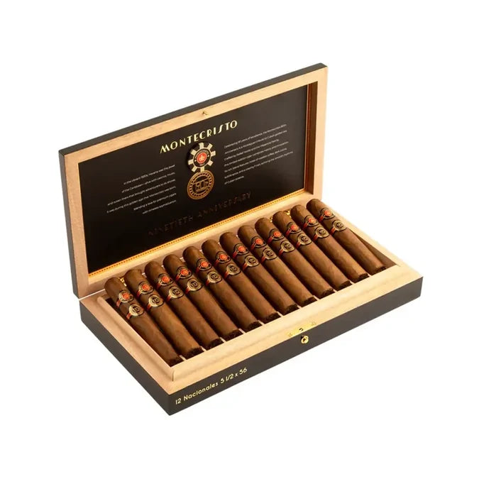 Montecristo 90th Anniversary Humidor + Watch + Cigars