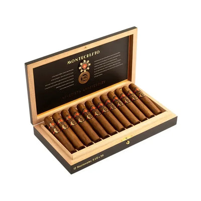 Montecristo 90th Anniversary Humidor + Watch + Cigars