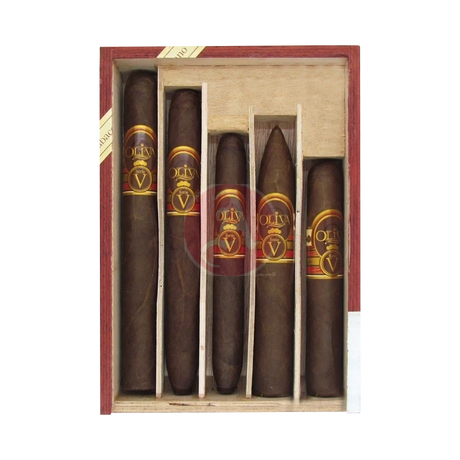 Oliva Serie V Variety Sampler of 5 Open Box