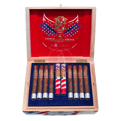 Arturo Fuent OpusX ReXilient Churchill 9/11 Commemorative Release Open Box