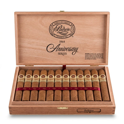 Padron 1964 Anniversary Belicoso Natural open box of 25