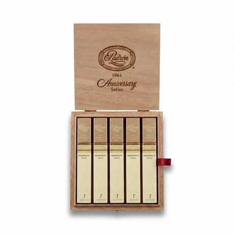 Padron 1964 Anniversary Presidente Tubo Natural open box of 15