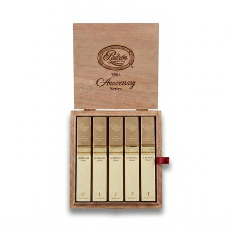 Padron 1964 Anniversary Soberano Tubo Natural open box of 15