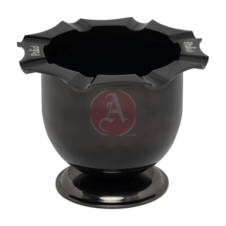 Palio Polished Black Nickel Tazza Alta Ashtray