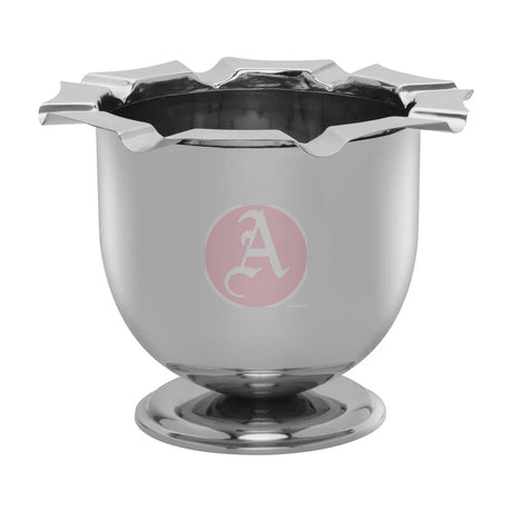 Palio Polished Stainless Steel Tazza Alta Ashtray