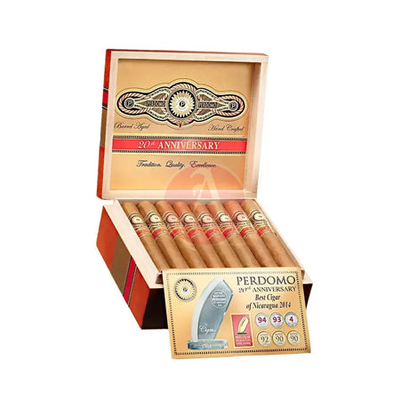 Perdomo 20th Anniversary Connecticut Corona Grande Open Box