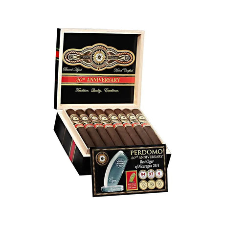 Perdomo 20th Anniversary Maduro Corona Grande Open Box