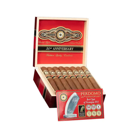 Perdomo 20th Anniversary Sungrown Epicure Open Box