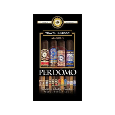 Perdomo 4-Pack Humi Sampler - Maduro Closed Box