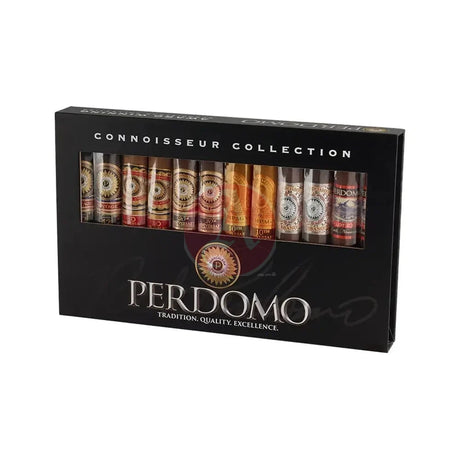 Perdomo Connoisseur Collection Award Winning Sampler of 12 Closed Box