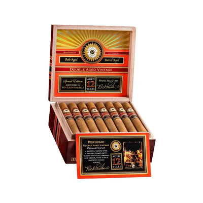 Perdomo Double Aged 12 Year Vintage Connecticut Robusto Open Box