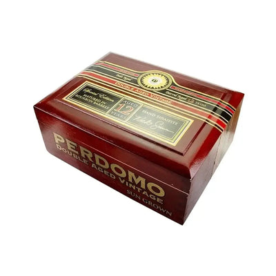 Perdomo Double Aged 12 Year Vintage Sungrown Churchill Closed Box