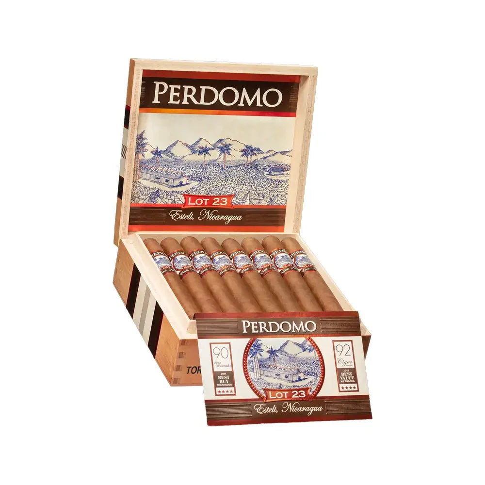 Perdomo Lot 23 Sungrown Robusto Open Box