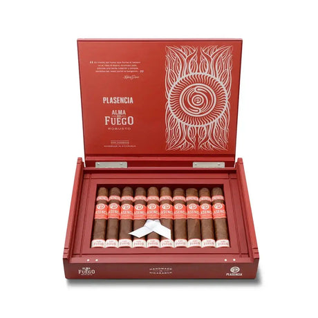 Plasencia Alma Del Fuego Candente Robusto Open Box
