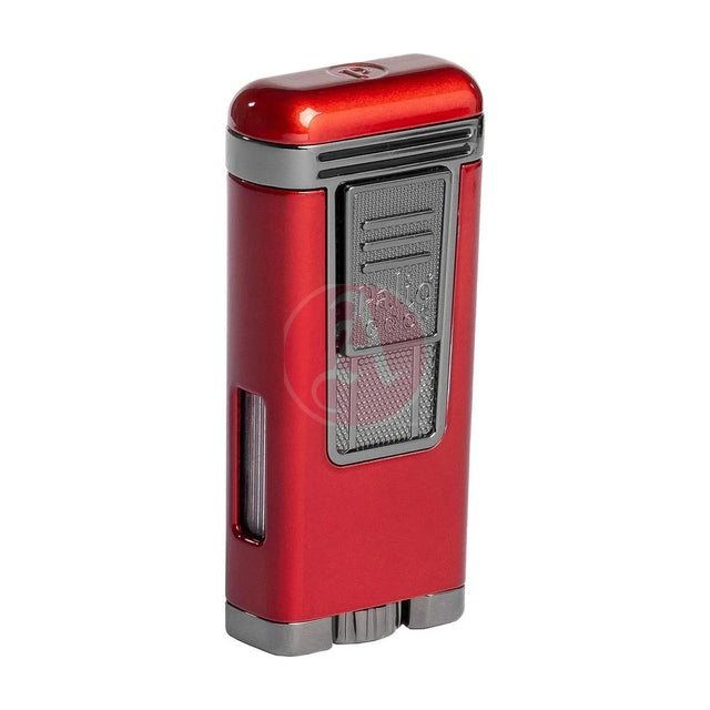 Polaris Inline Triple Jet Lighter, Red