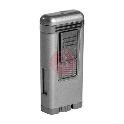 Polaris Inline Triple Jet Lighter, Silver