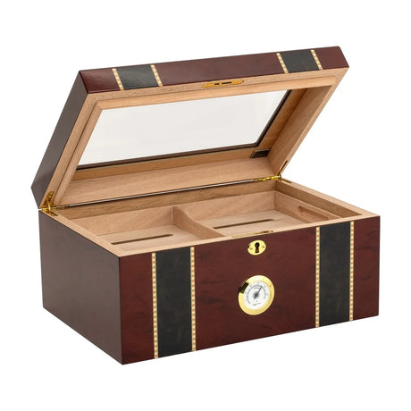 Pompei 100 Cg Count High Gloss Inlay Humidor