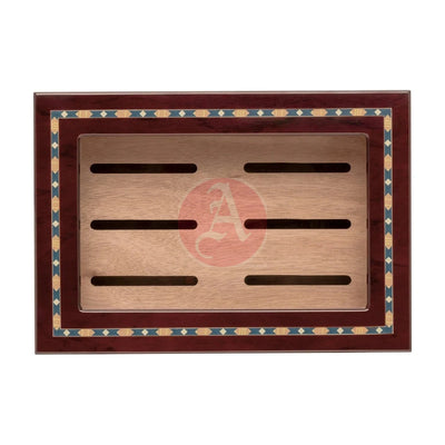 Pompei 100 Cg Count High Gloss Inlay Humidor