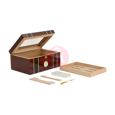 Pompei 100 Cg Count High Gloss Inlay Humidor