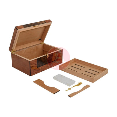 Rioja Desktop 45-75 Cg Count., Bubinga Veener Inlay