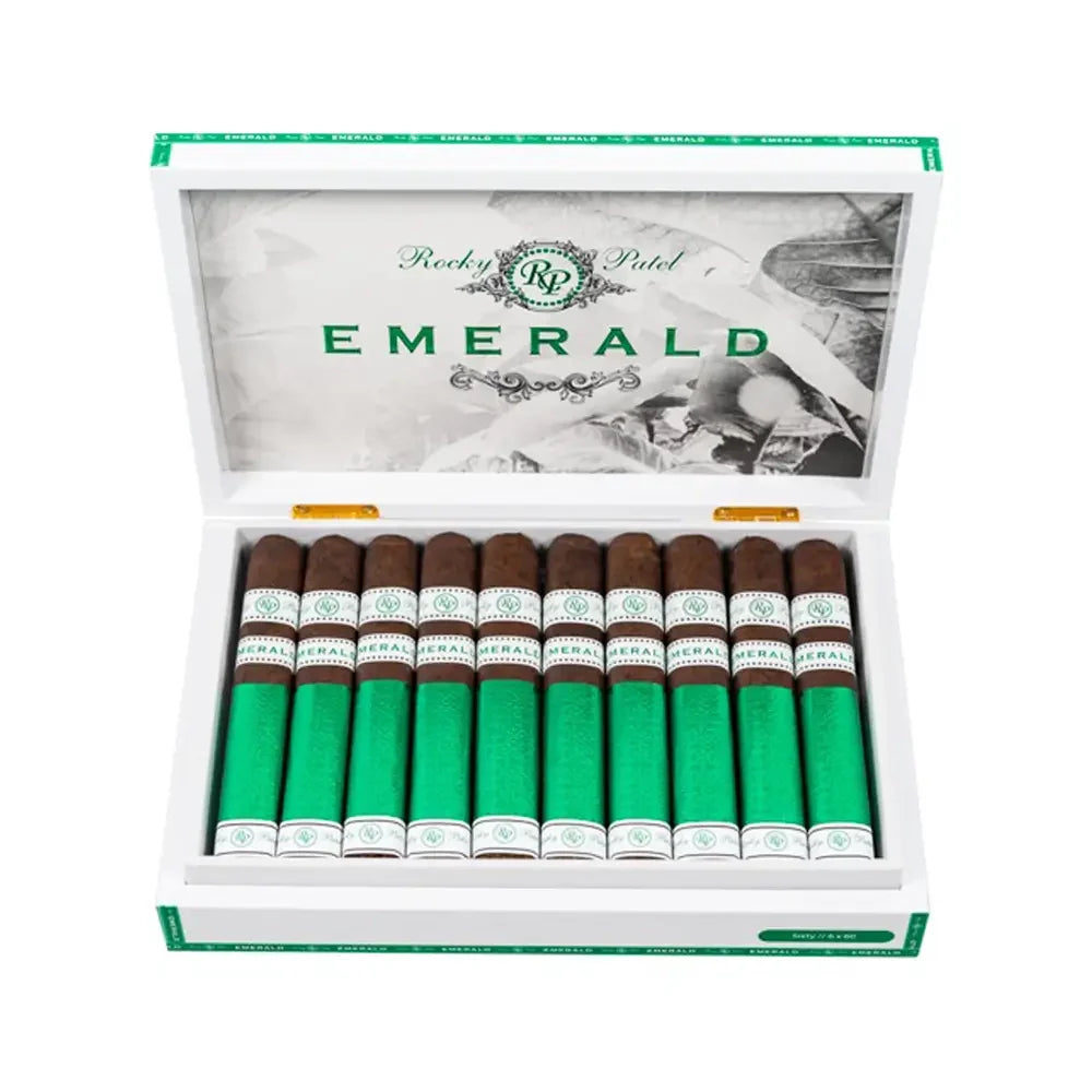 Rocky Patel Emerald Box Press Sixty Open Box