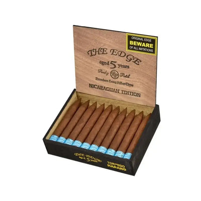 Rocky Patel The Edge Habano Torpedo Open Box