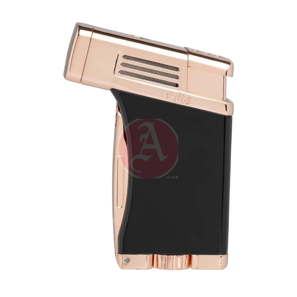 Scorpius Angled Single Jet, Black & Rose Gold