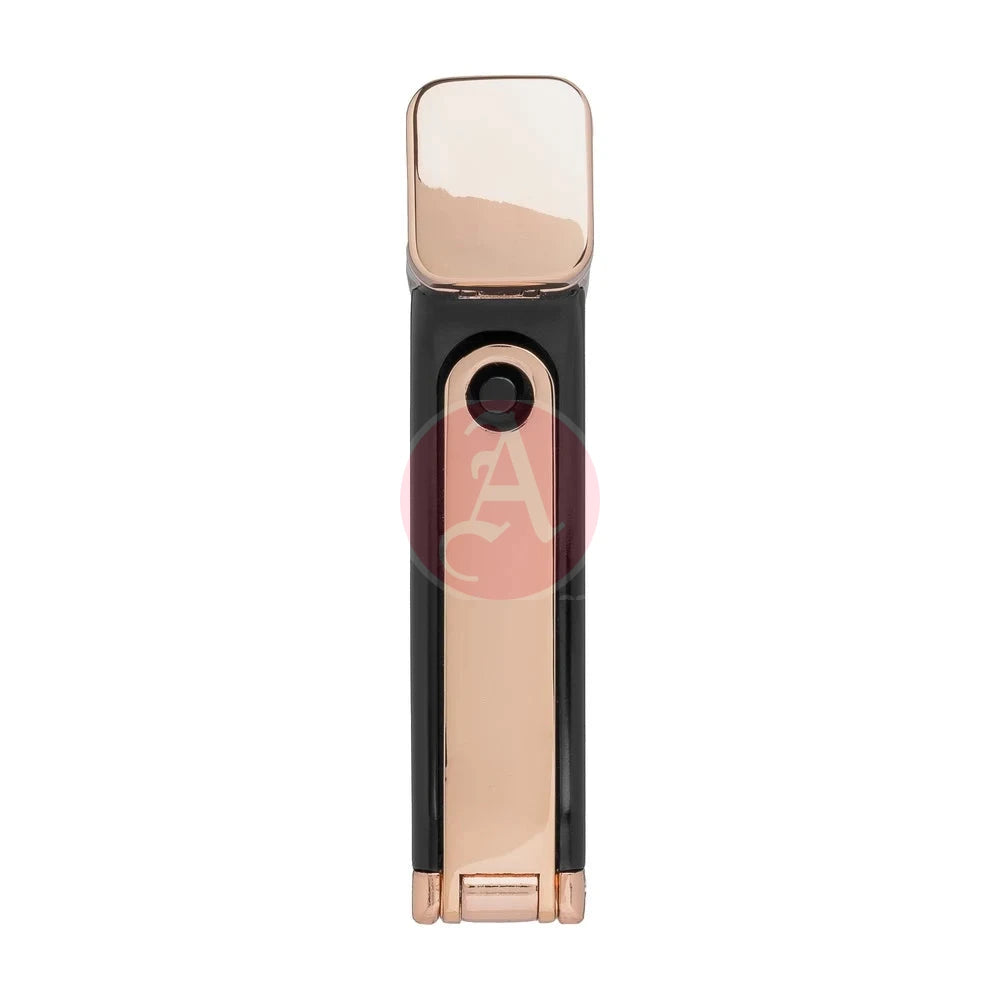 Scorpius Angled Single Jet, Black & Rose Gold