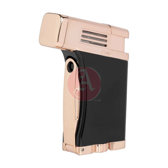 Scorpius Angled Single Jet, Black & Rose Gold
