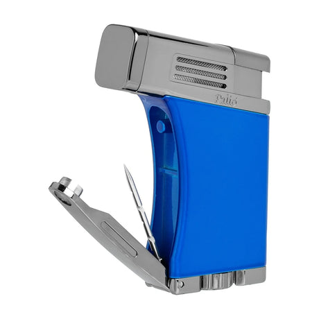 Scorpius Angled Single Jet, Blue & Gunmetal