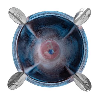Stinky Rust Blue Bxp 4 Stirrup Ashtray