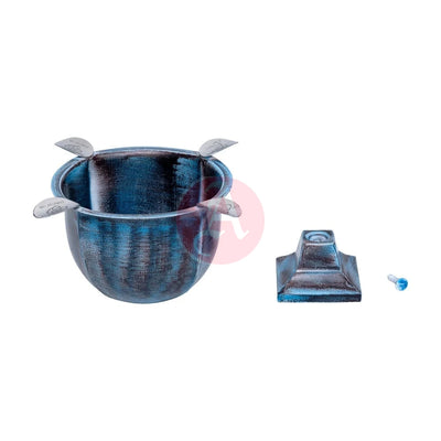 Stinky Rust Blue Bxp 4 Stirrup Ashtray